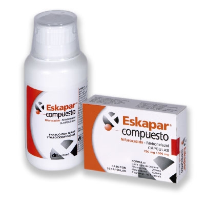 ESKAPAR COMPUESTO - NIFUROXAZIDA/METRONIDAZOL